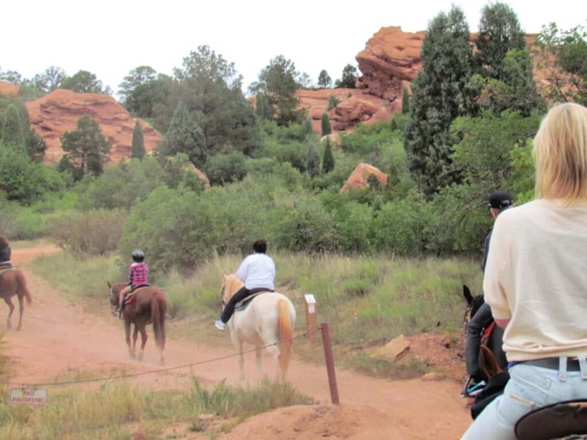  Your Colorado Springs family vacation will be even better by adding a Garden of the Gods Horseback riding experience. Photo credit: Diana Rowe 