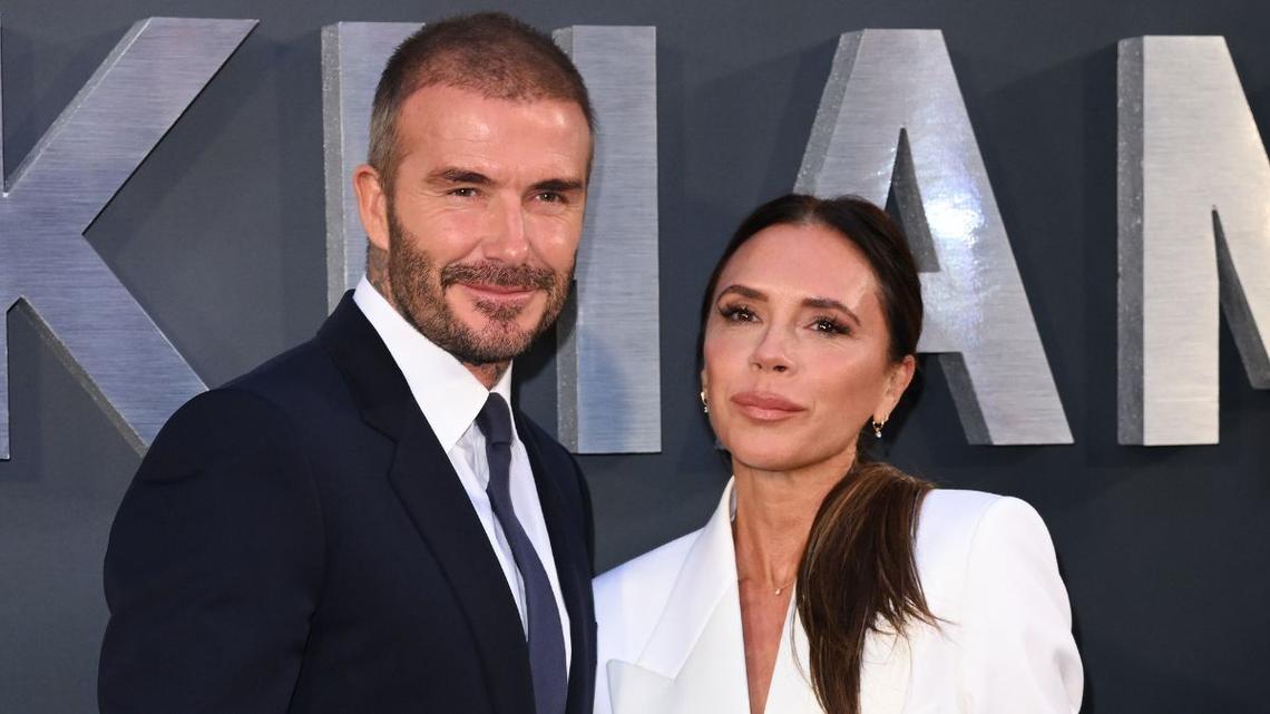 David and Victoria Beckham in 2023Getty