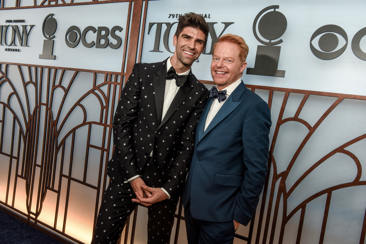 Justin Mikita and Jesse Tyler FergusonNina Westervelt/CBS via Getty Images