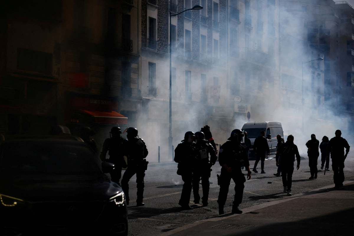 Paris police chief says student protest movement out of control, urges ...