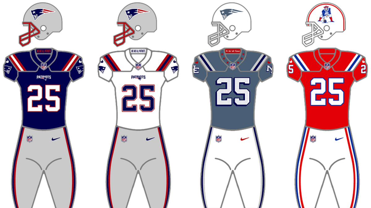  The Patriots tweaked their uniforms ahead of the 2020 season. | Photo via Wikipedia 