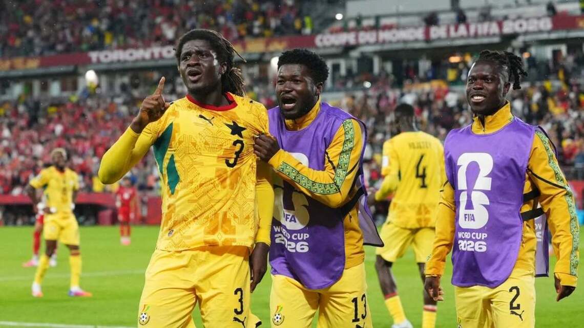 Caleb Yirenkyi's stoppage-time goal lifts Ghana over Panama