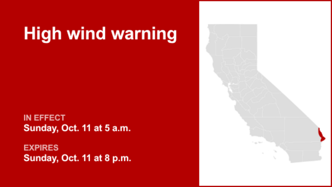 UPDATE: San Bernardino County-Upper Colorado River Valley placed under a high wind warning 