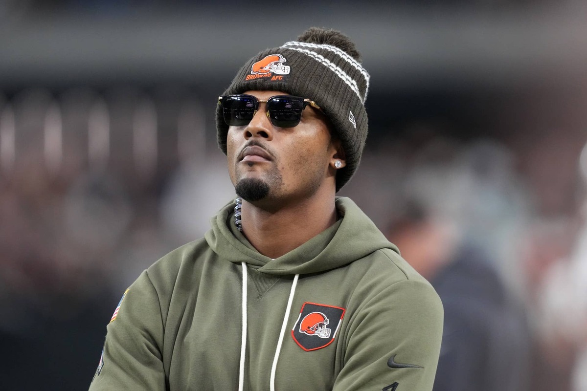  Cleveland Browns quarterback Deshaun Watson. Kirby Lee-Imagn Images