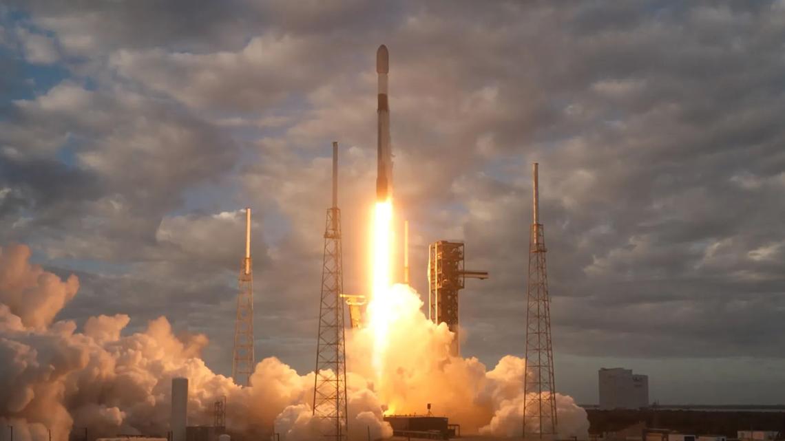 SpaceX celebrates birthday with launch from Cape Canaveral