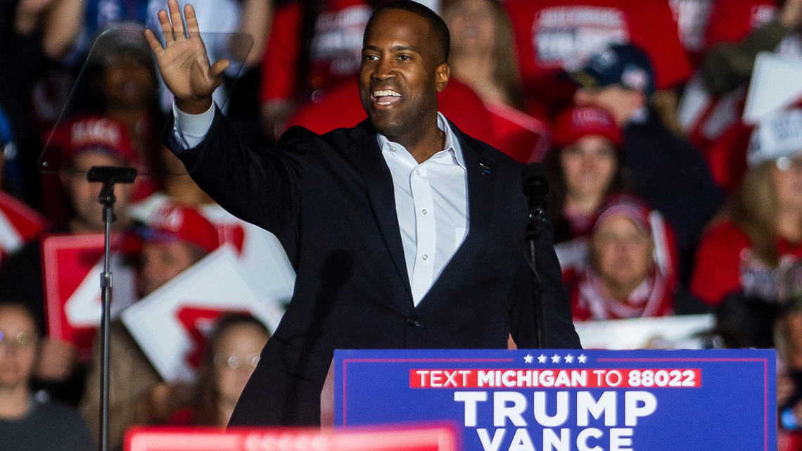 James campaign scrubs some online elements of Trump support 
