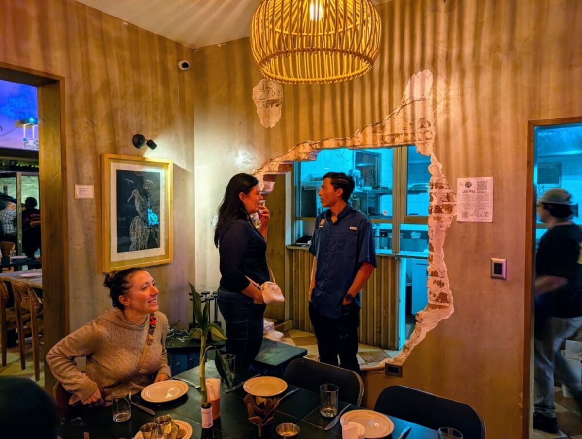  Biznaga, one of many charming locally-owned bars and restaurants that line the Malecón in La Paz. Photo credit: Cindy Richards 