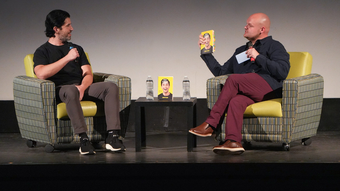 'Drake & Josh' actor Josh Peck discusses sobriety, fame and new roles at Canton talk 