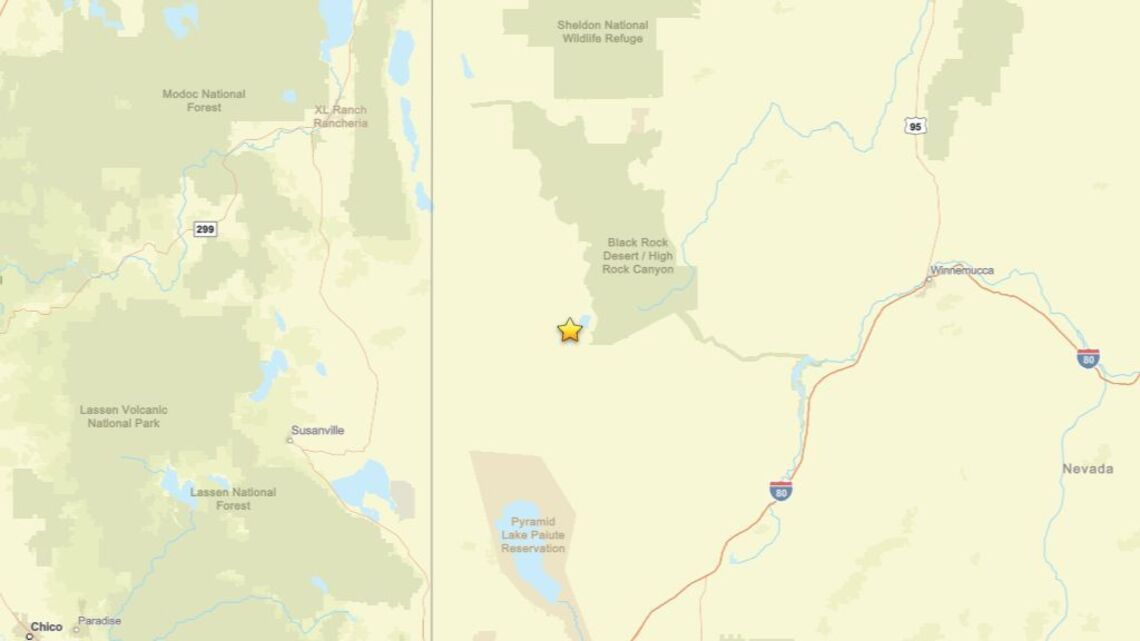 The earthquake previously reported by the USGS has been deleted after review 