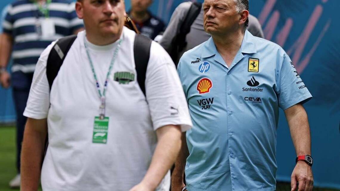 Ferrari boss Fred Vasseur hospitalized in Monaco 