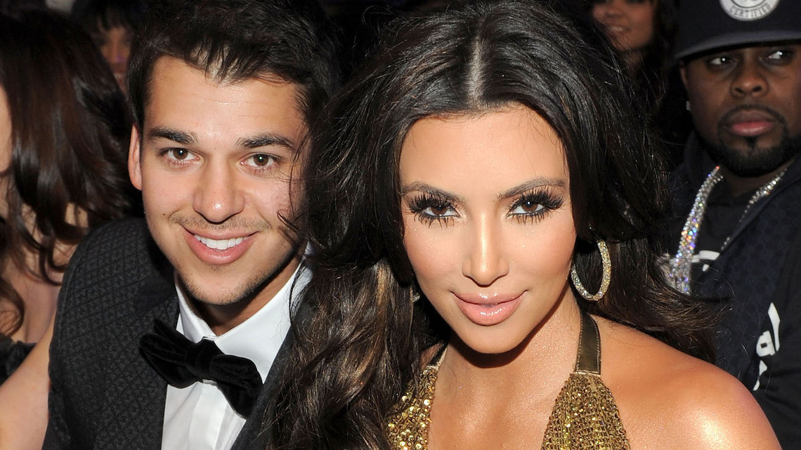 Rob Kardashian Makes Rare Appearance for Sister Kim's 46th Birthday 