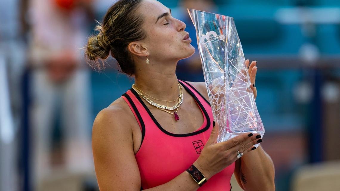 Aryna Sabalenka completes Sunshine Double over Coco Gauff in Miami Open final 