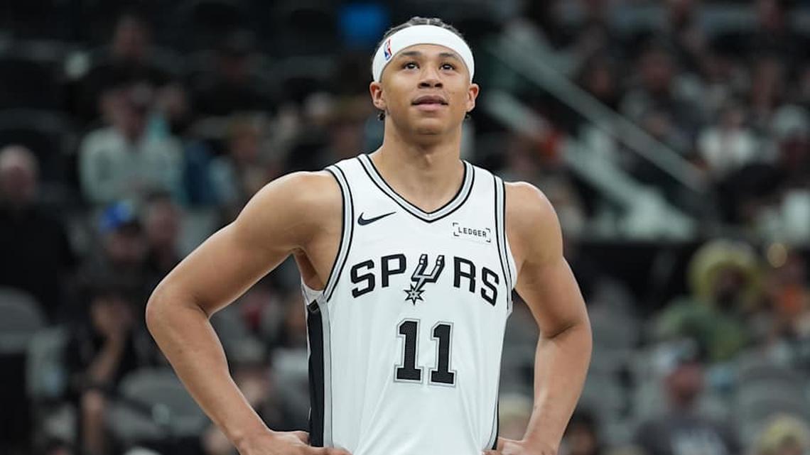  Carter Bryant was the last pick in the lottery of last summer's draft | Daniel Dunn-Imagn Images 