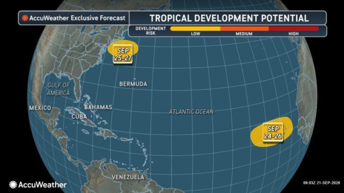 Still no hurricanes in Atlantic as Tropical Storm Gonzalo joins Fay