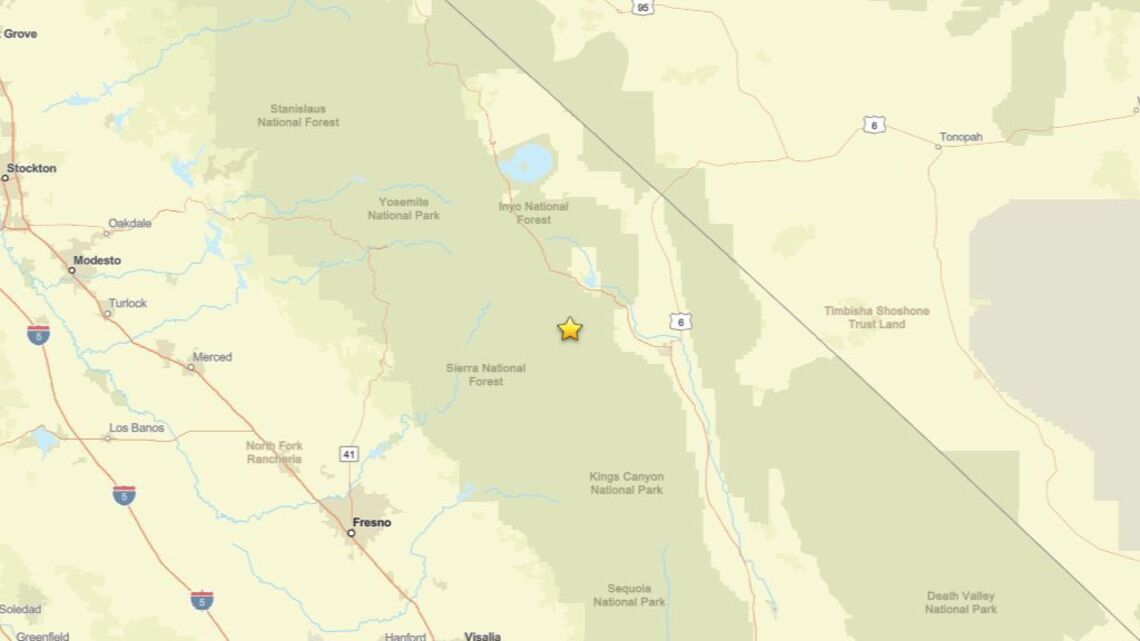 2.4 magnitude earthquake shakes near Toms Place, CA on Aug. 30 