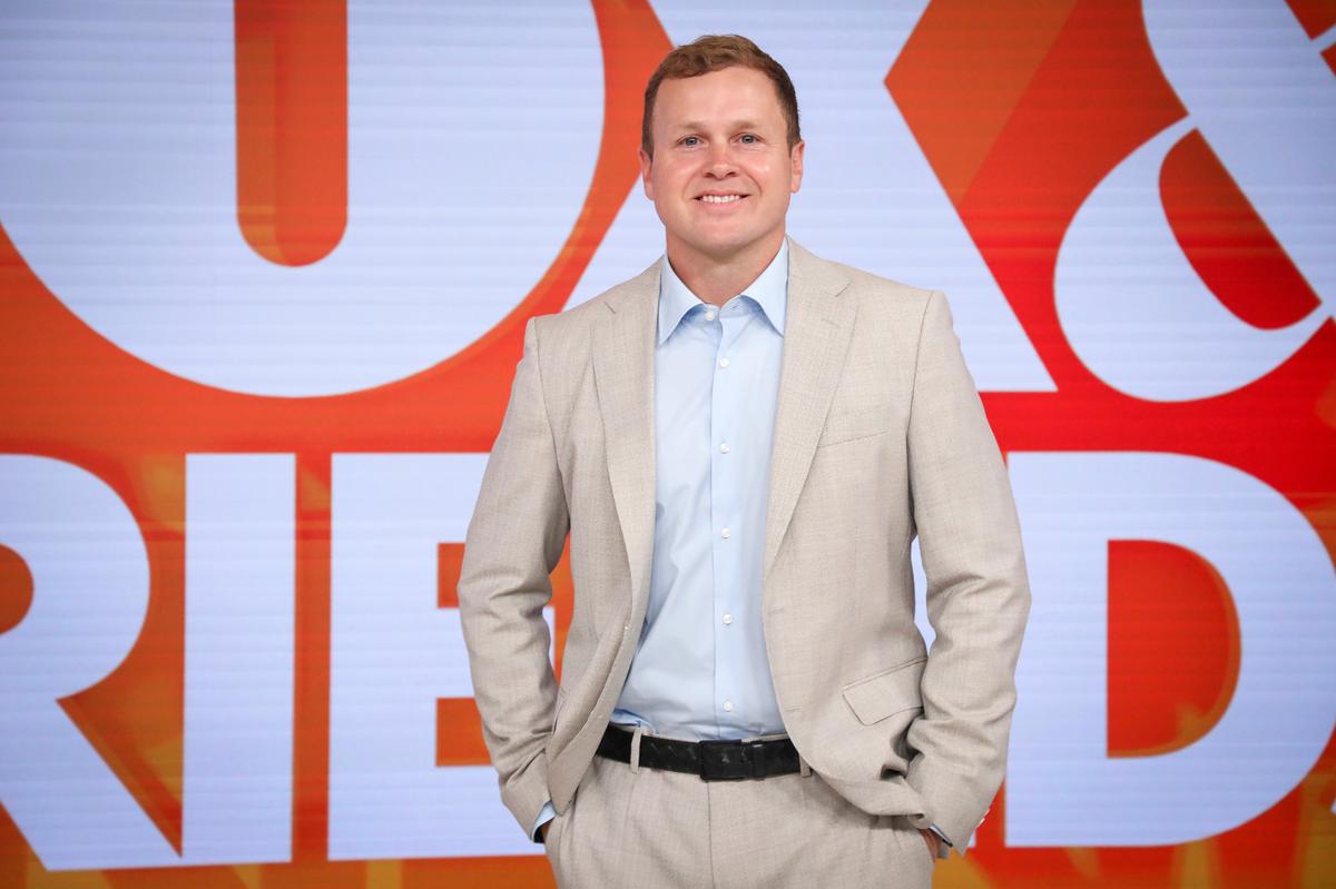  Spencer Pratt appears on “Fox & Friends” at Fox News headquarters in New York City on May 28, 2026. 