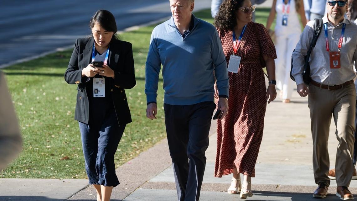 Roger Goodell: Steve Tisch doesn't own Giants; no violations found related to Epstein 