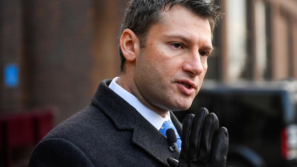 Attorney Ryan Pacyga, here in a 2017 file image, is representing ICE agent Gregory Donnell Morgan Jr. on felony assault charges in Hennepin County, Minnesota. (Aaron Lavinsky/The Minnesota Star Tribune/TNS)