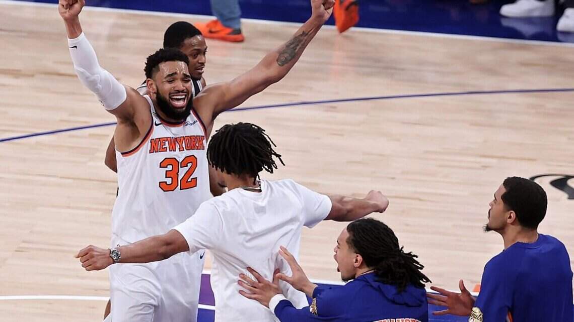 Knicks cap greatest-ever NBA Finals comeback with Anunoby's tip-in to stun Spurs