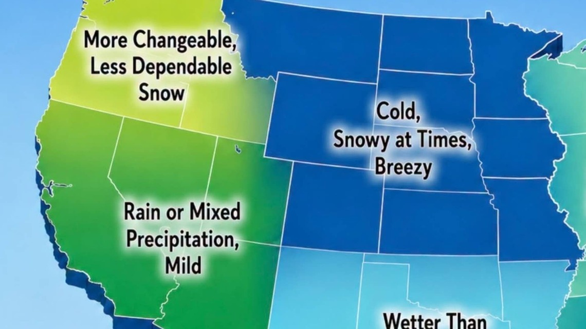 The Farmers' Almanac Reveals California's Winter Forecast: "Rain" and "Mixed" Precipitation 