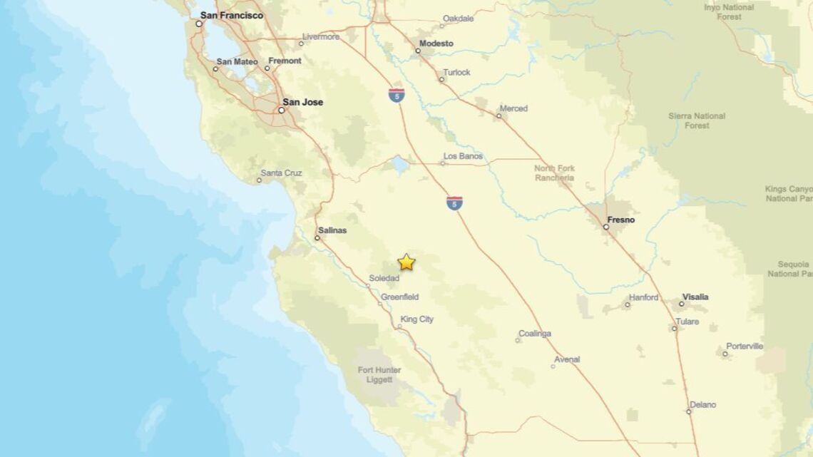 Update: Seismic activity on Oct. 4 - 2.4 magnitude earthquake near Pinnacles, CA detected 