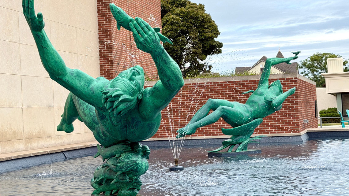 McMorran's Night & Day Fountain restored with $35K community effort