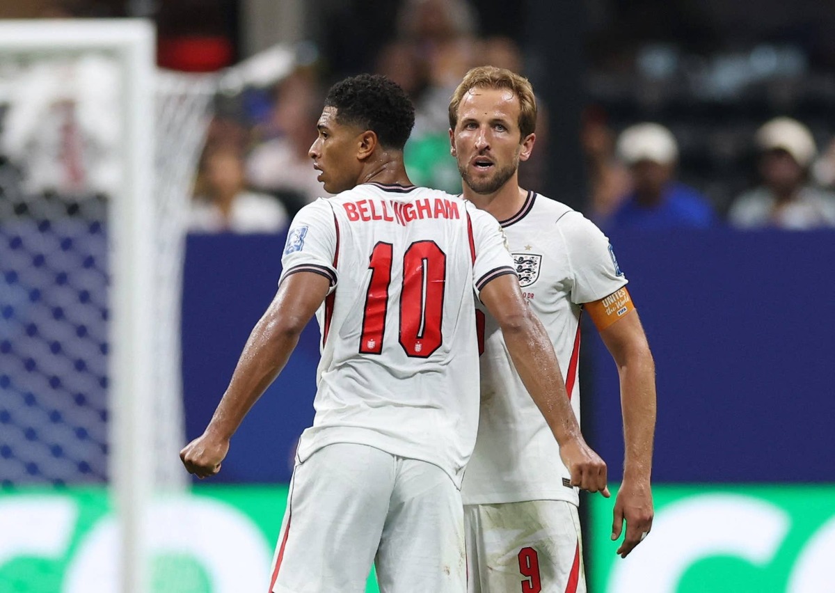  England's Harry Kane and Jude Bellingham. REUTERS - Paul Childs