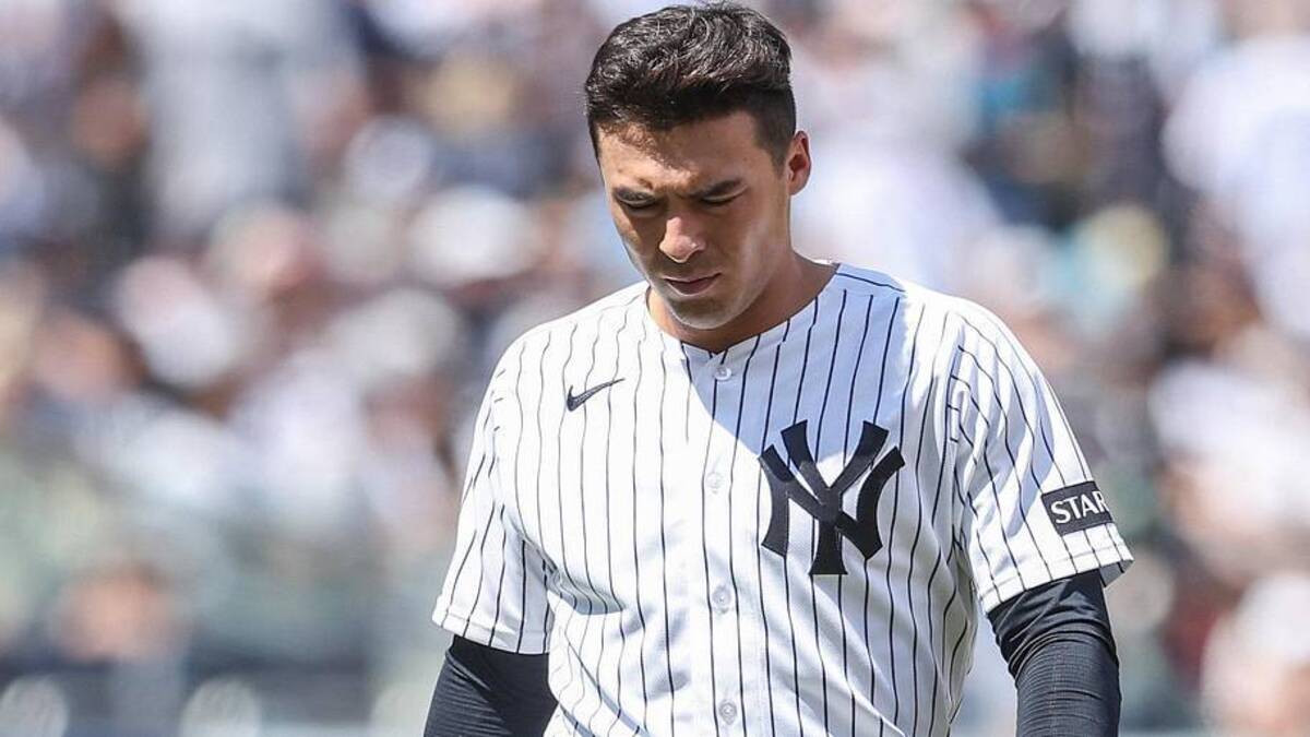  Anthony Volpe's ongoing cold streak makes him an obvious candidate to lose a roster spot to Jasson Domínguez. | Wendell Cruz-Imagn Images 