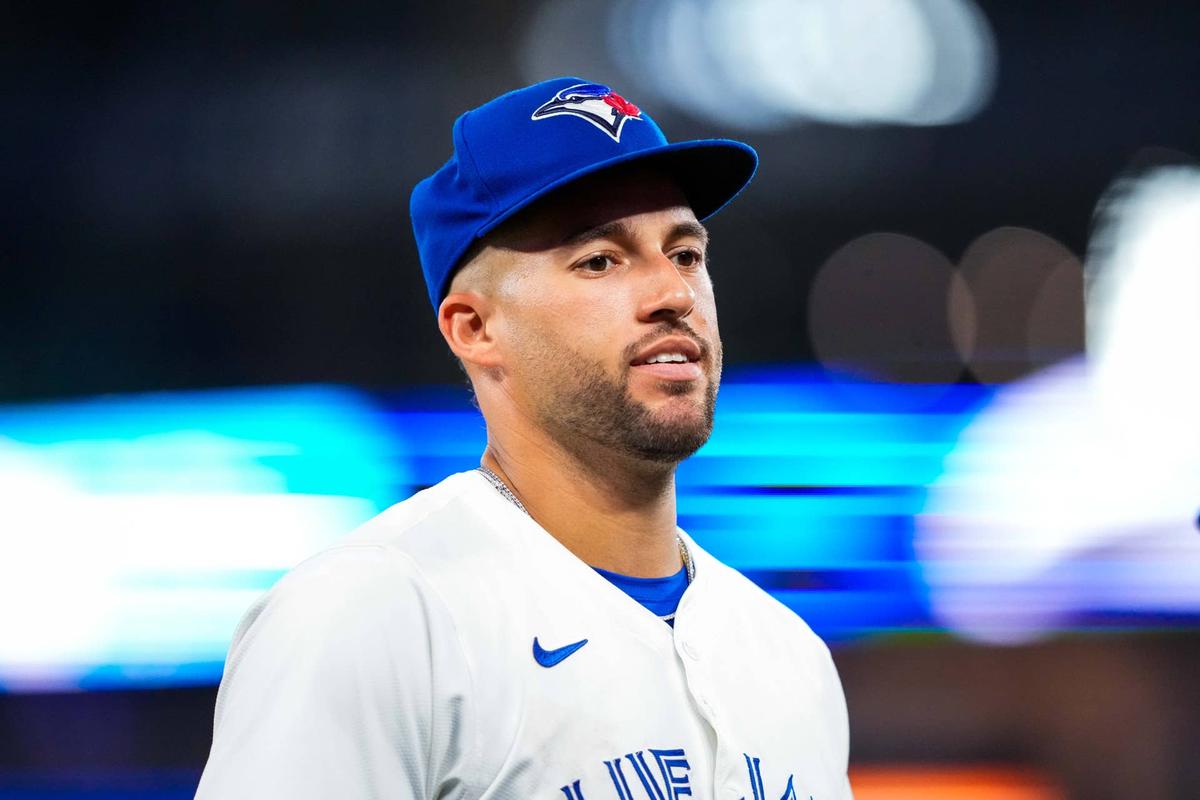  Toronto Blue Jays outfielder George Springer (4) © Kevin Sousa-Imagn Images