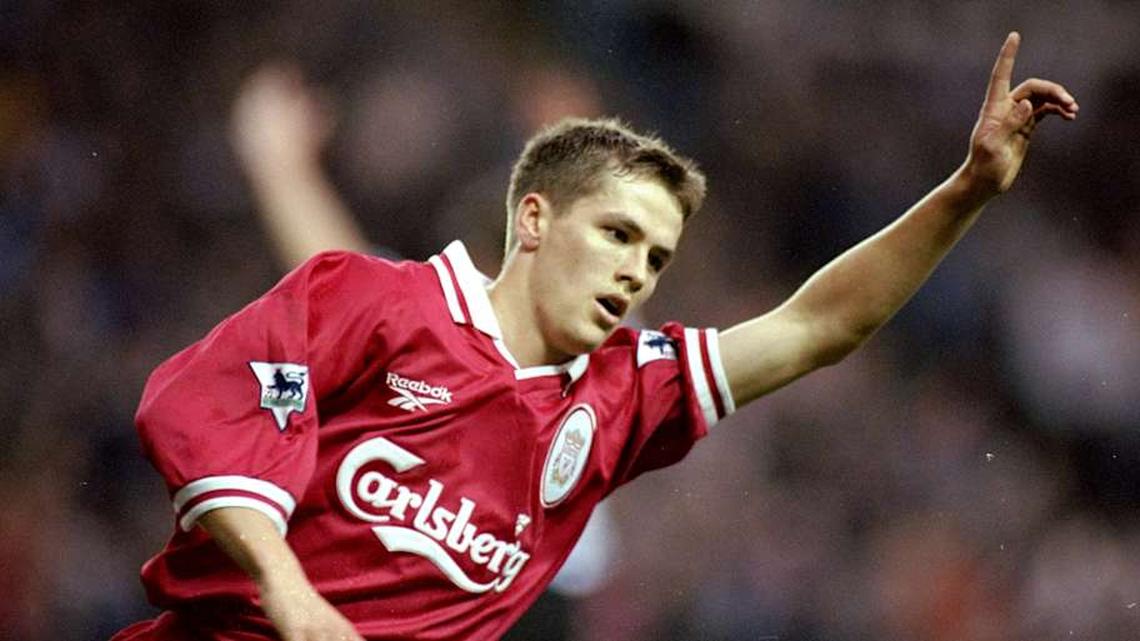  Michael Owen was the ultimate breakout star. | Getty/Allsport 