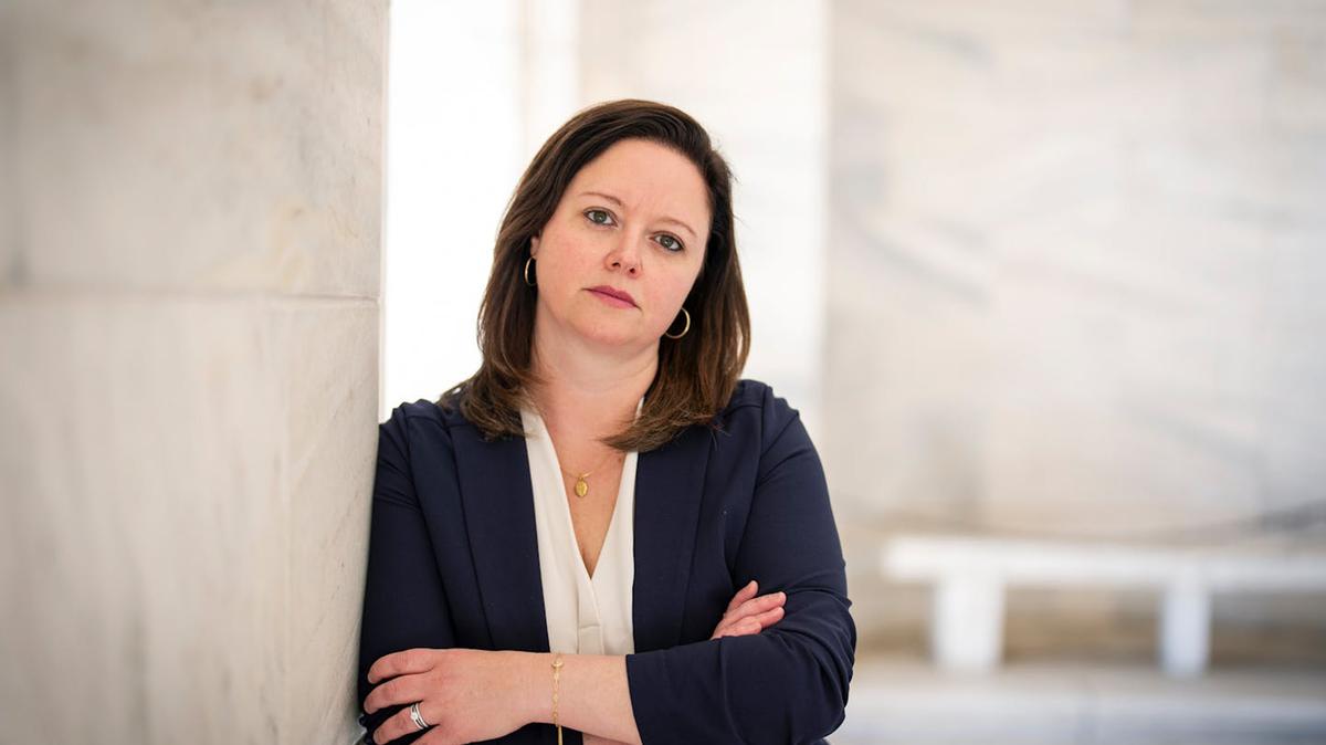 Miraya Gran, who leads the nonprofit Minnesota Building Families Coalition, which has lobbied for a bill that would mandate insurance coverage for fertility treatment in Minnesota, poses for a portrait in front of the Minnesota State Capitol in St. Paul, Minn., on Wednesday, May 13, 2026. (Leila Navidi/The Minnesota Star Tribune/TNS)