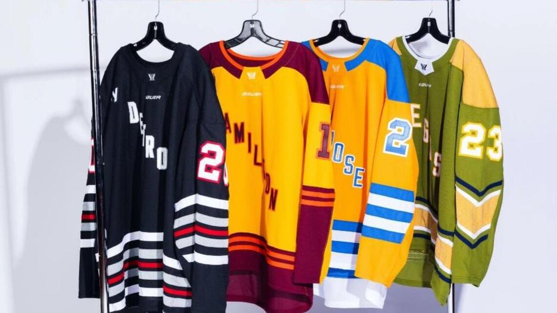 PWHL unveils uniforms for four expansion teams