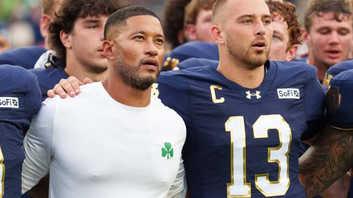 CJ Carr, No. 3 Notre Dame set to test mettle vs. Michigan State 