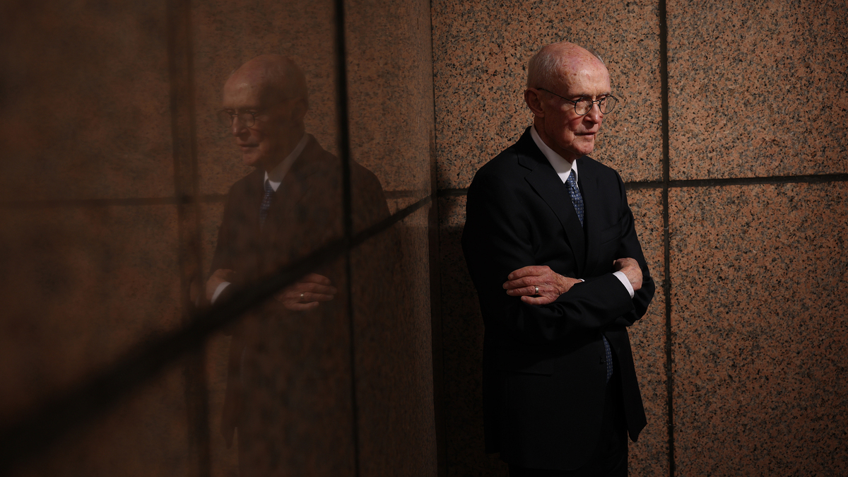 Judge Robert Draper outside the Ronald Reagan Federal Building in Los Angeles on Tuesday, April 28, 2026. (Robert Gauthier/Los Angeles Times/TNS)
