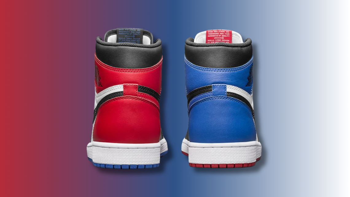 Air Jordan 1 ‘Top 3' - Bred, Royal, and Chicago All in One: Where to Buy 
