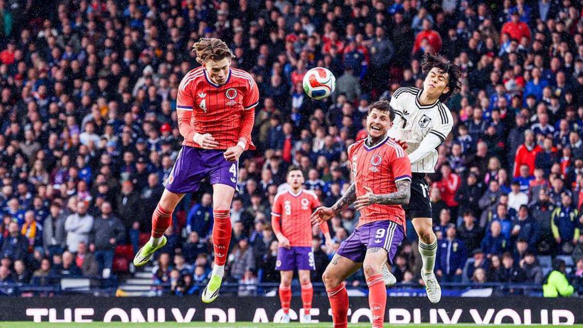  While no Archie Gemmill, Scott McTominay (4) still has fans feeling anything is possible. | Craig Williamson/SNS Group/Getty Images 