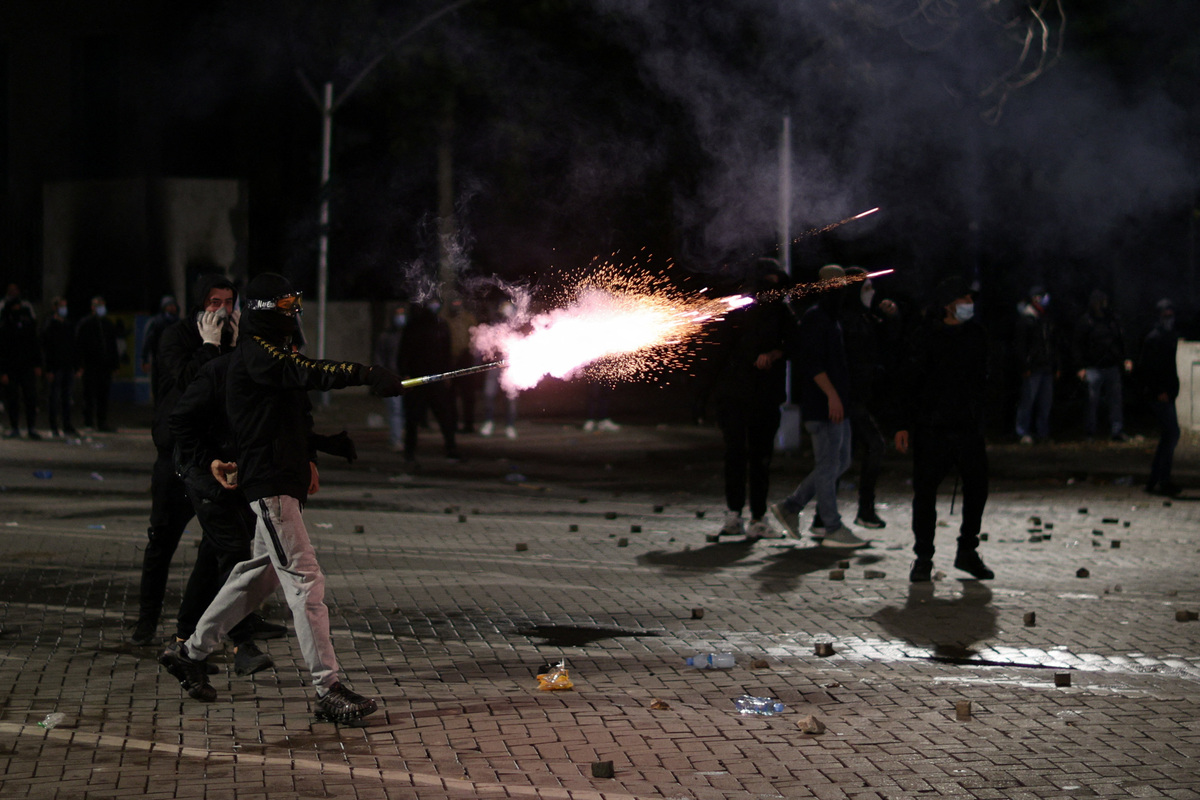 Thousands march in Albanian capital as anti-government protests spread ...