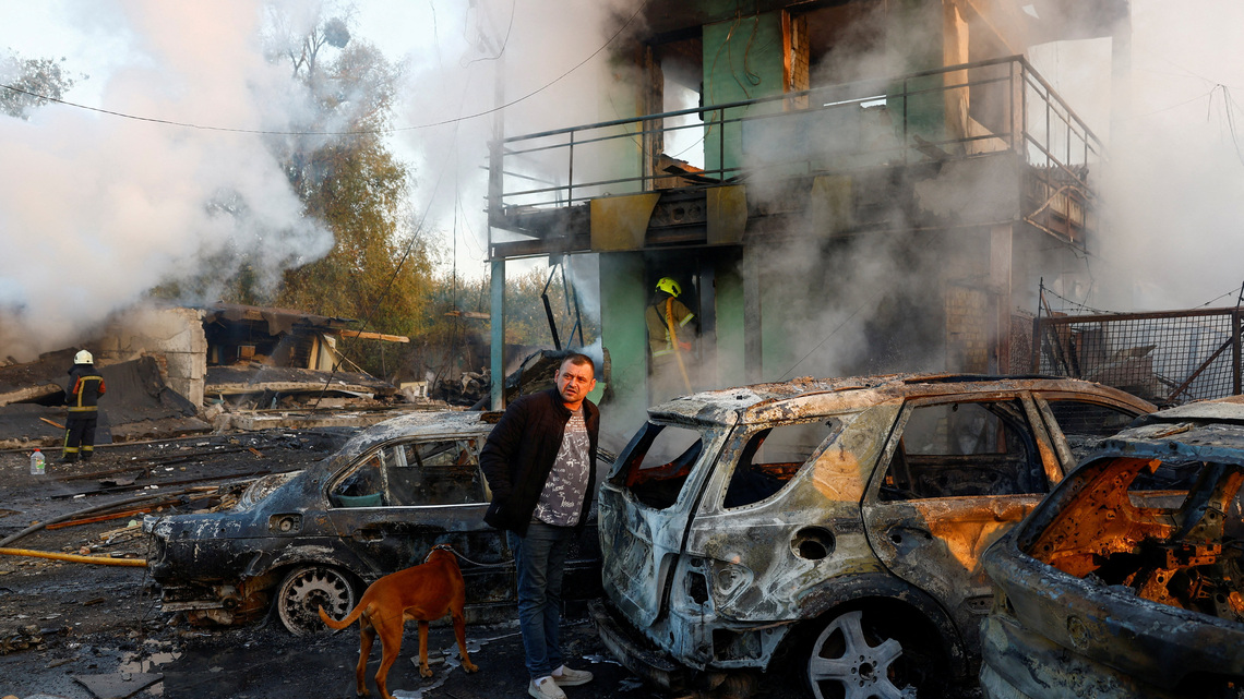 Russia kills 11 in one of its biggest strikes on Ukraine, Zelenskiy says 
