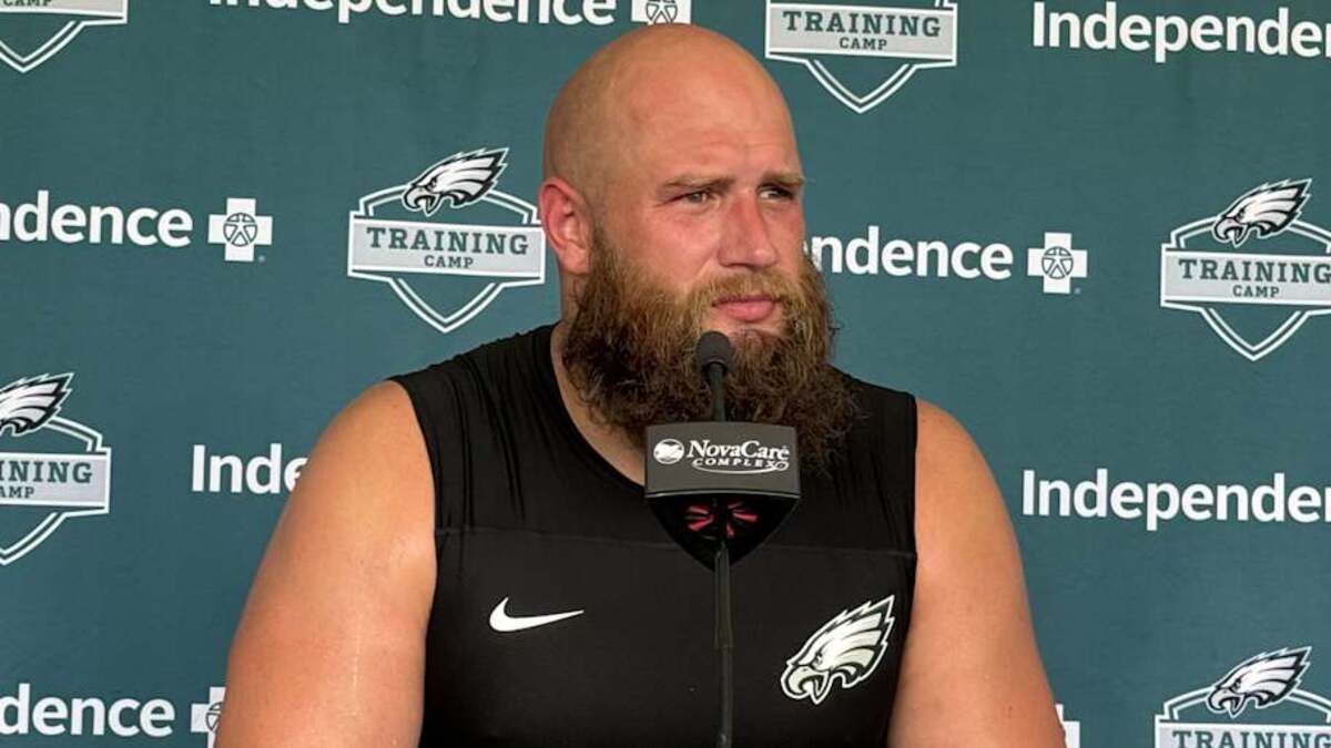 Eagles All-Pro RT Lane Johnson. | Ed Kracz/Eagles on SI 
