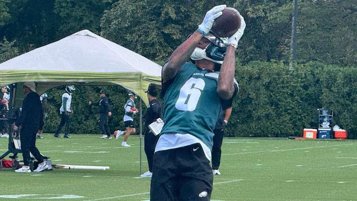  Eagles receiver DeVonta Smith | Ed Kracz/Eagles on SI 