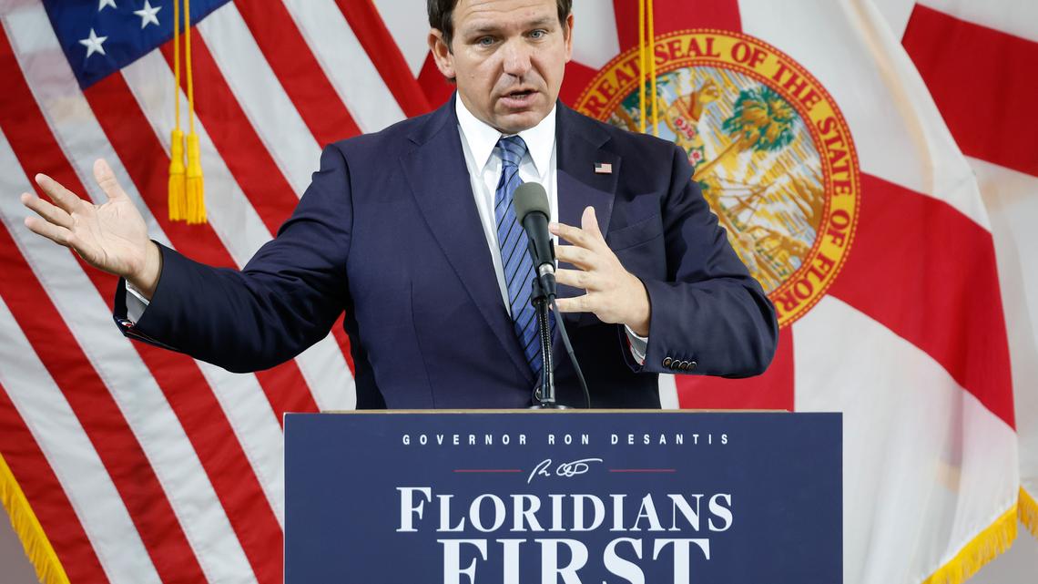 Trump says he'd consider hiring DeSantis next year: ‘He's doing a good job' 
