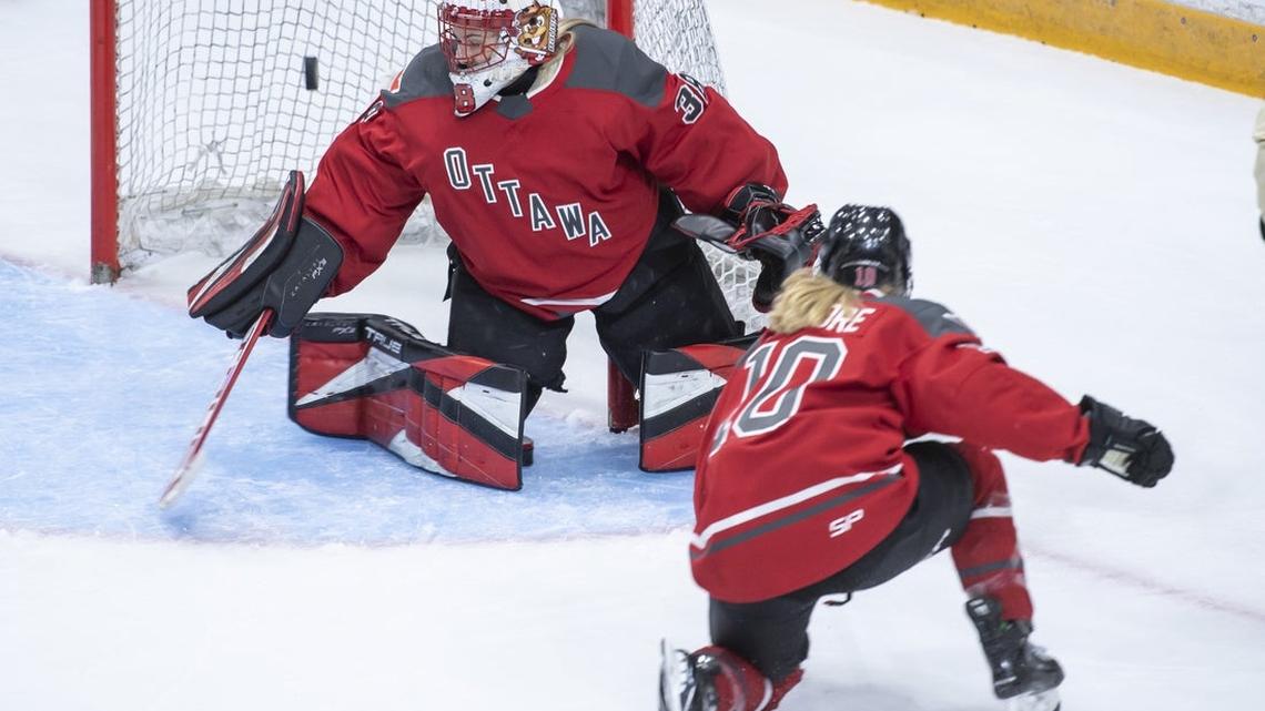 Ottawa Charge sign Norwegian D Emma Bergesen 