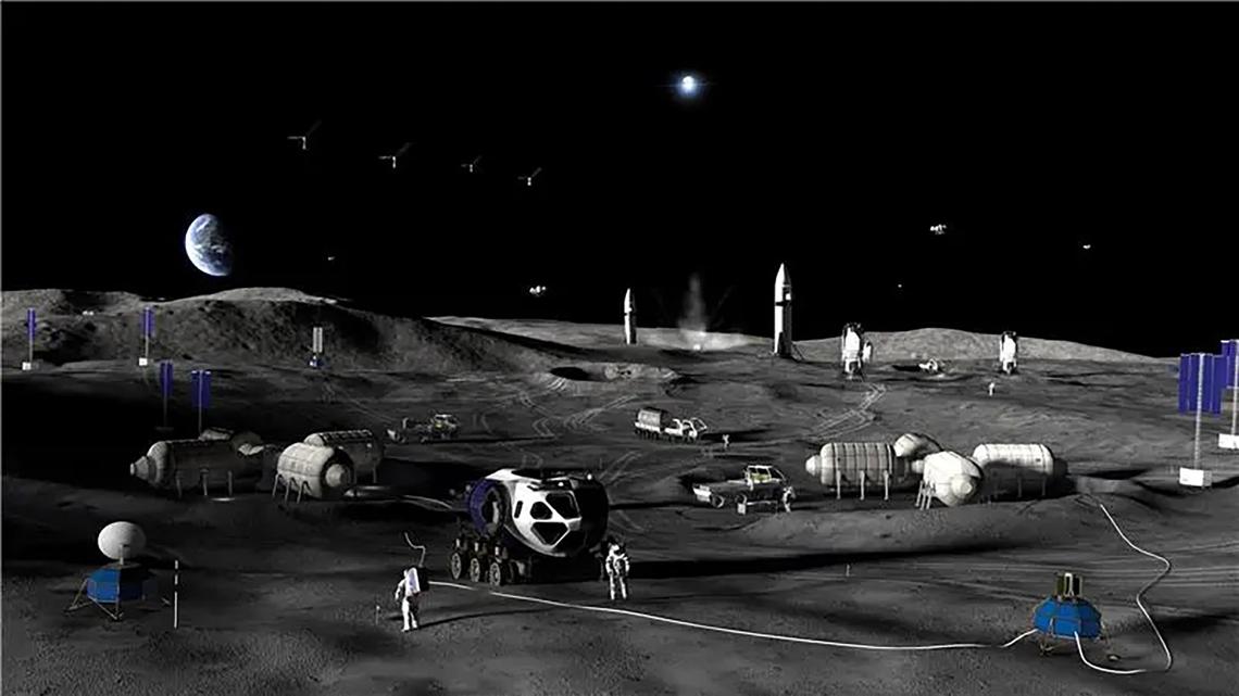 NASA announces lunar rover, other moon base mission providers