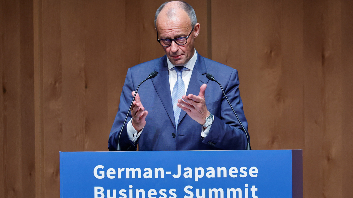 Germany weighs role in GCAP fighter jet program, says Merz on Japan visit
