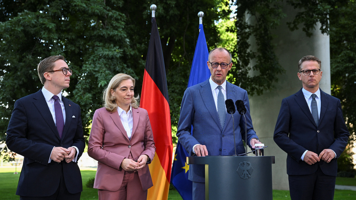 Germany's ruling party appoints Merz ally as new faction leader