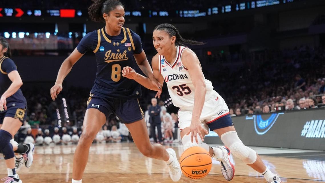 UConn returns to Final Four after rolling past Notre Dame