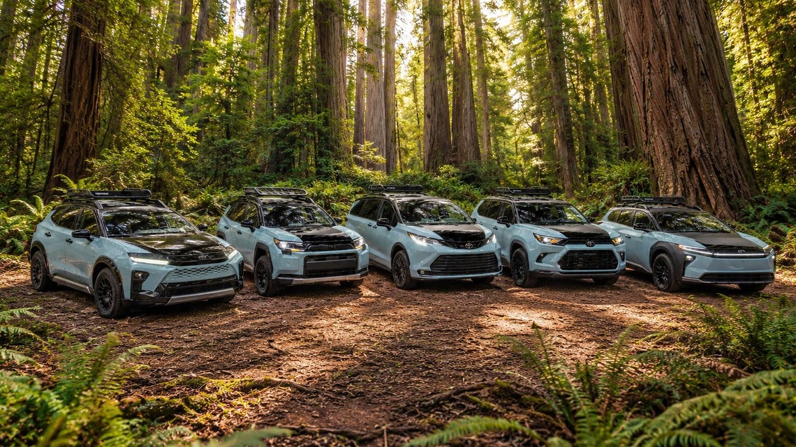 Toyota Unveils Five Rugged Woodland Concepts, Including A Lifted Sienna