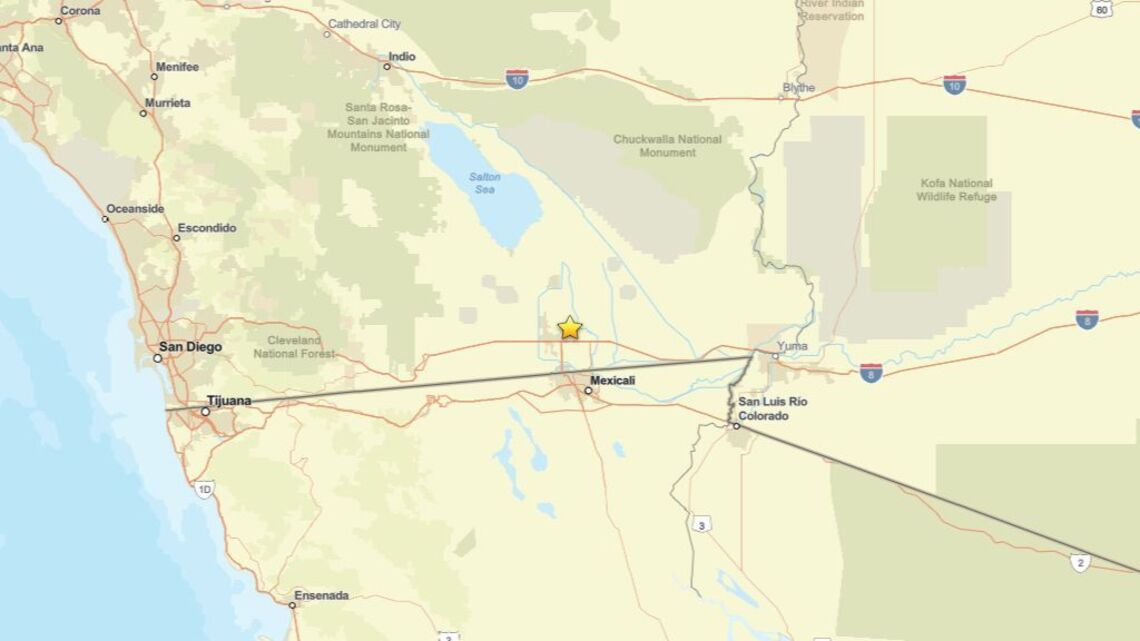 Update: Earthquake measuring 2.0 struck area near Holtville, CA on Sept. 30 