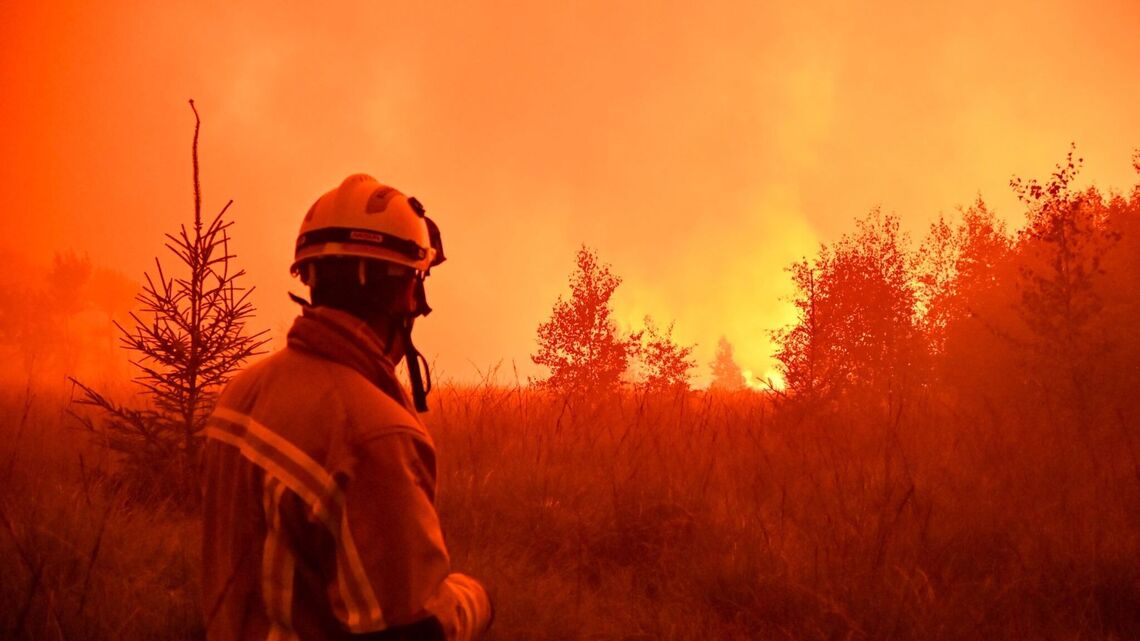 Climate change could nearly triple Europe's wildfire area, study says