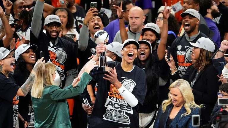 WNBA champion Aces not invited to White House 